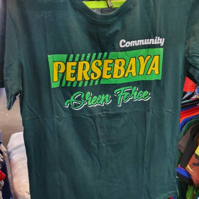 KAOS BONEK PERSEBAYA GREEN FORCE