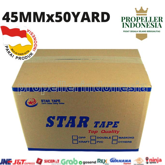 

LAKBAN STAR TAPE CLEAR 45MMx50YARD @72ROLL/PERDUS
