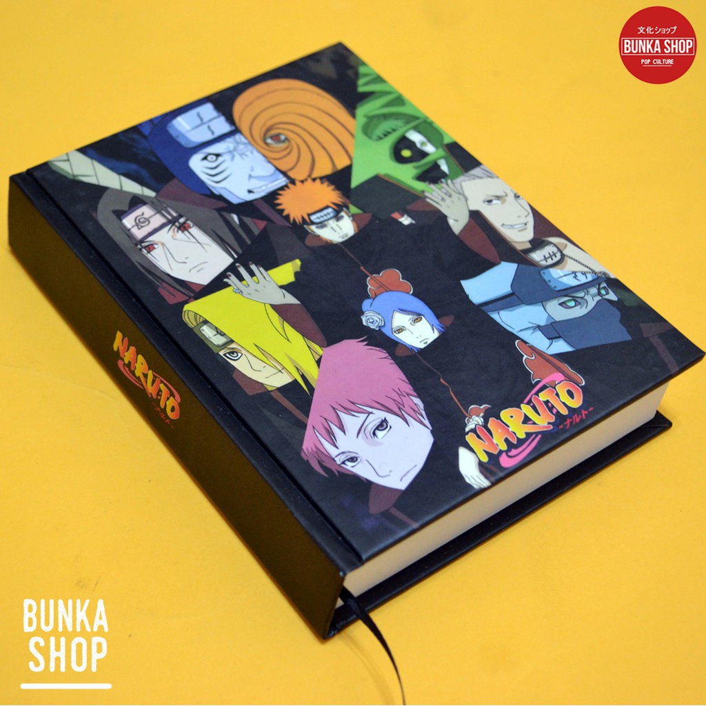 

Pocket Book Anime Naruto Akatasuki Pain Hardcover A6 Jurnal Agenda Planner Gift Couple