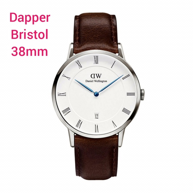 Jam tangan DW type DAPPER BRISTOL original 3,4cm dan 3,8cm