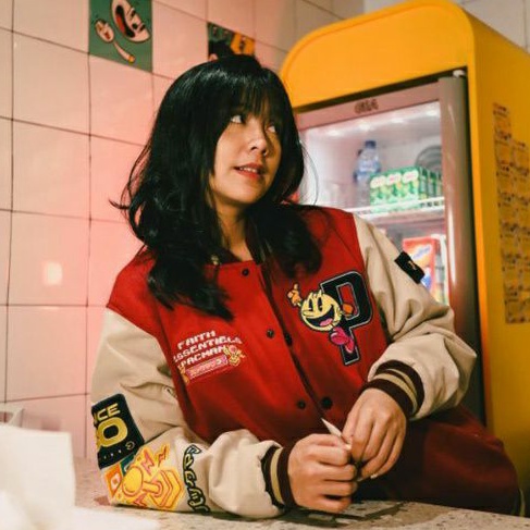 Varsity Jacket Faith x W Essentiels x Pacman Phase 2 Varsity Viral