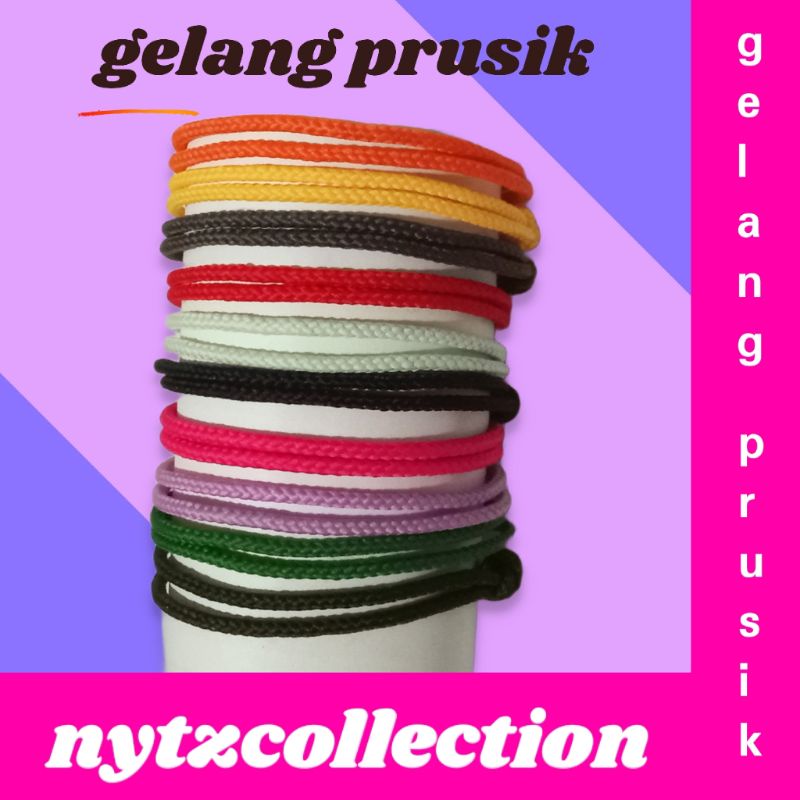 Gelang Prusik Polos Gelang Tali