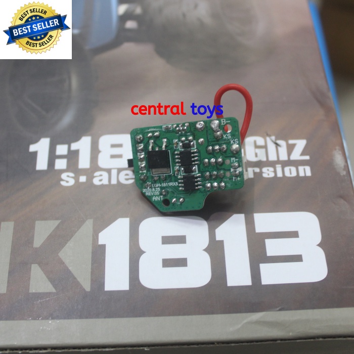 part receiver board rc car heliway 1813 no part 1811-23