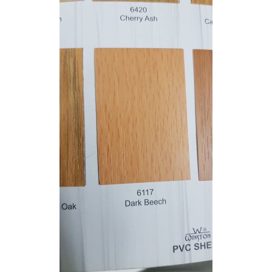 DECOSHEET / PVC SHEET WINSTON 6117 DARK BEECH