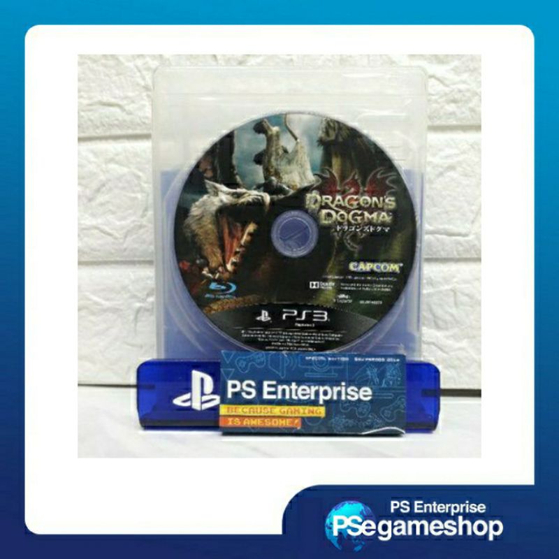 Ps3 Dragon's Dogma ( Cd Only + Box ) Tanpa cover / pre loved