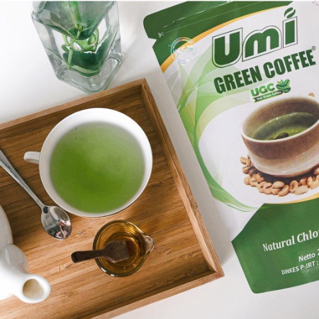 ORIGINAL - UGC Umi Green Coffee  Pelangsing Kopi Hijau Pelangsing Alami Kesehatan