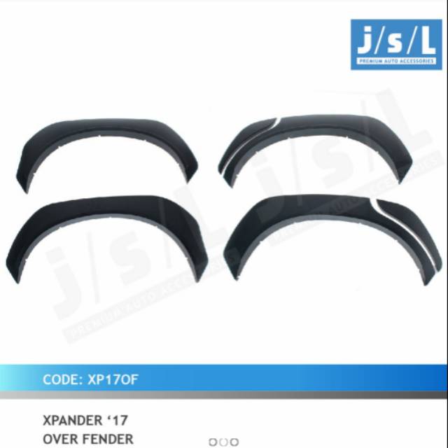 Over fender Mitsubishi Xpander model original jsl