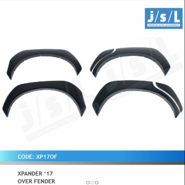 Over fender Mitsubishi Xpander model original jsl