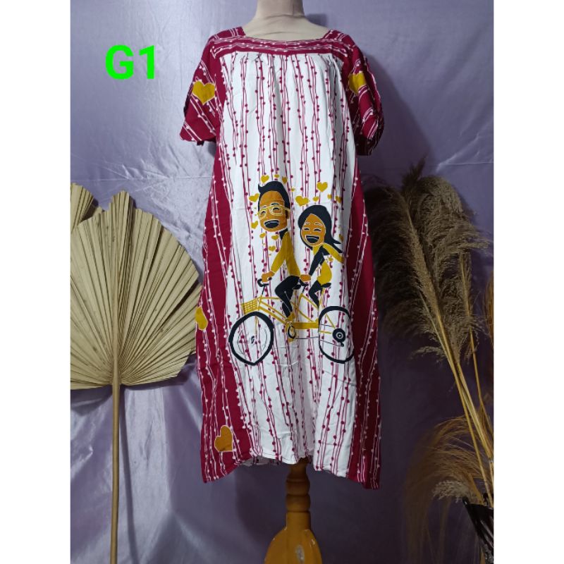 DASTER BATIK ORI HENGKY SIKAK  LD 120 CM-G1