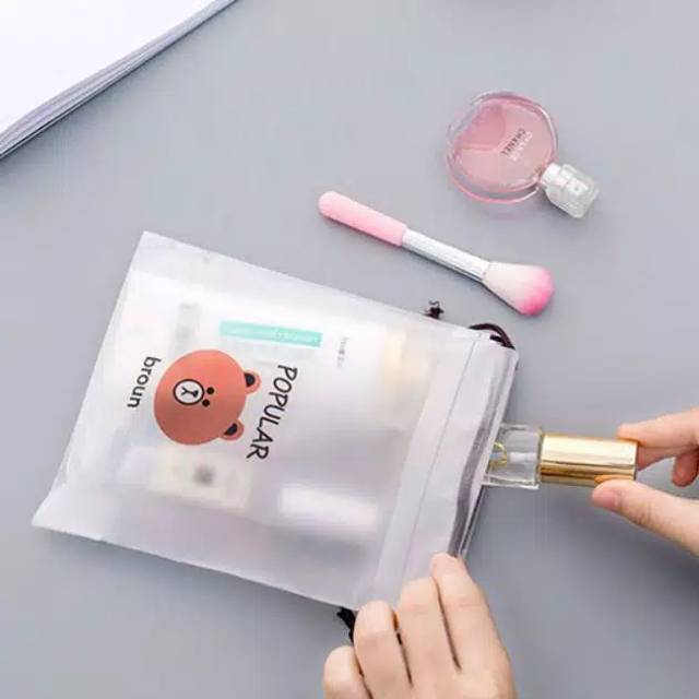 Tas serut pouch make up tempat penyimpanan model serut