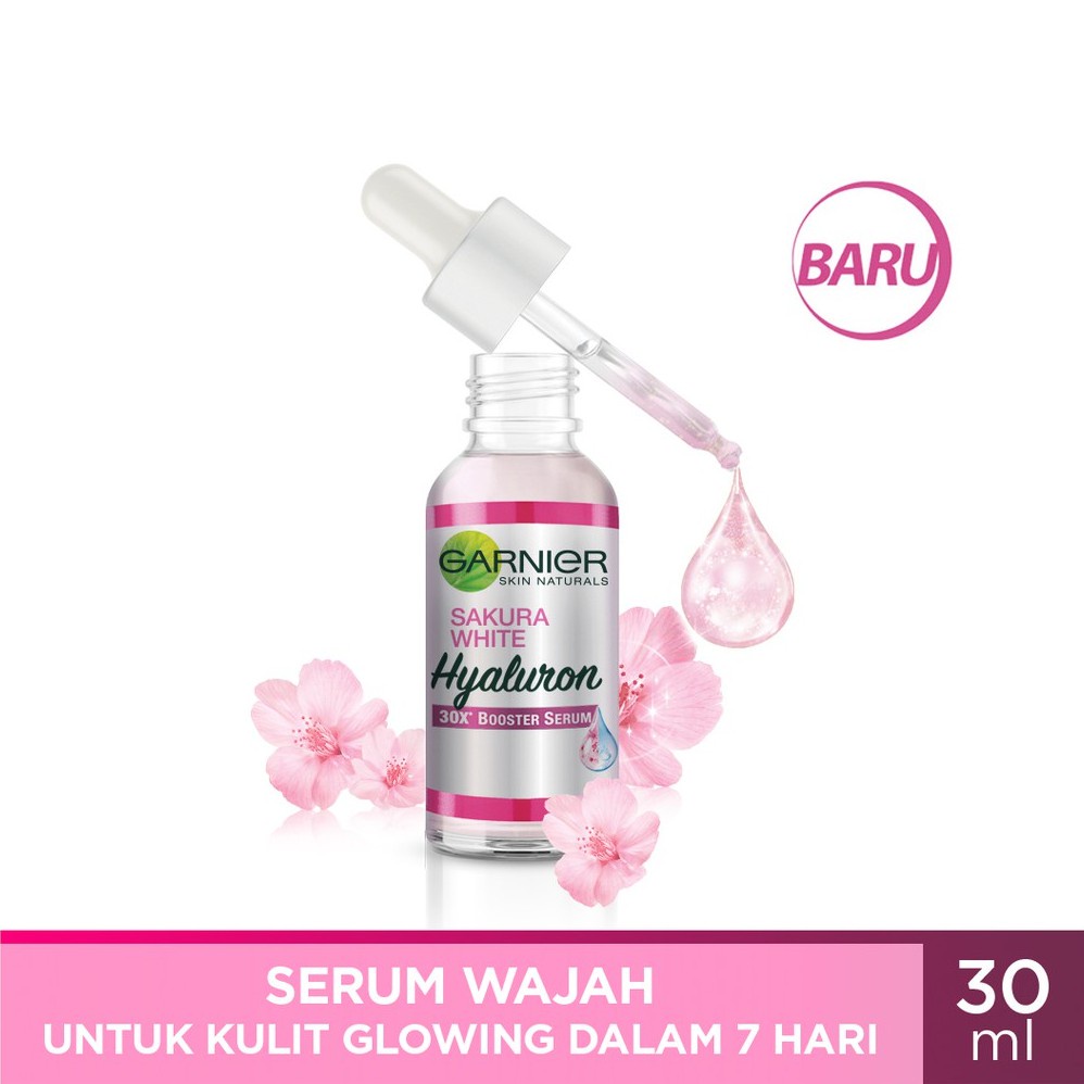 Garnier Sakura White Hyaluron 30X Booster Serum-HYALURON 30ml