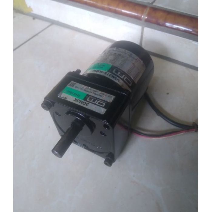 Ac Motor Gearbox 220V 15W Ratio 1:3