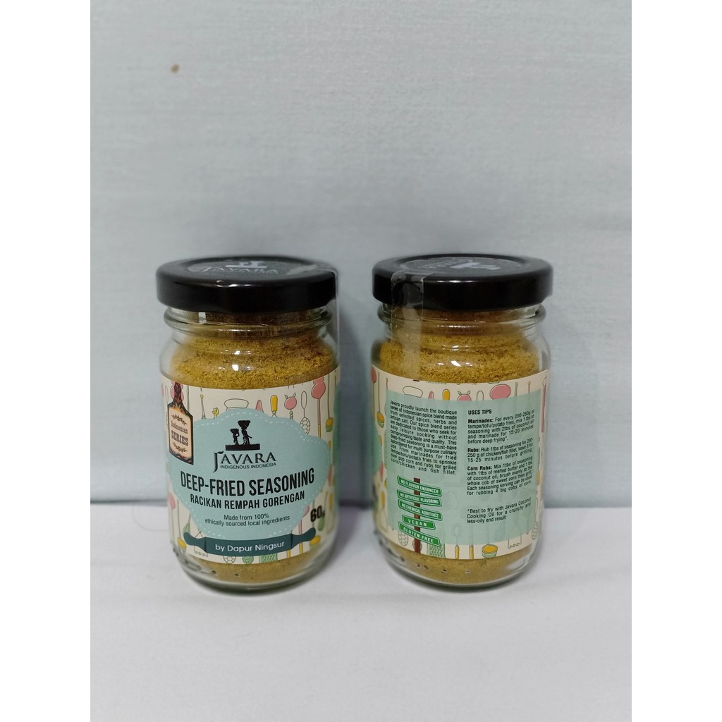 

Javara - Deep Fried Seasoning (Racikan Rempah Gorengan) - 60 gr