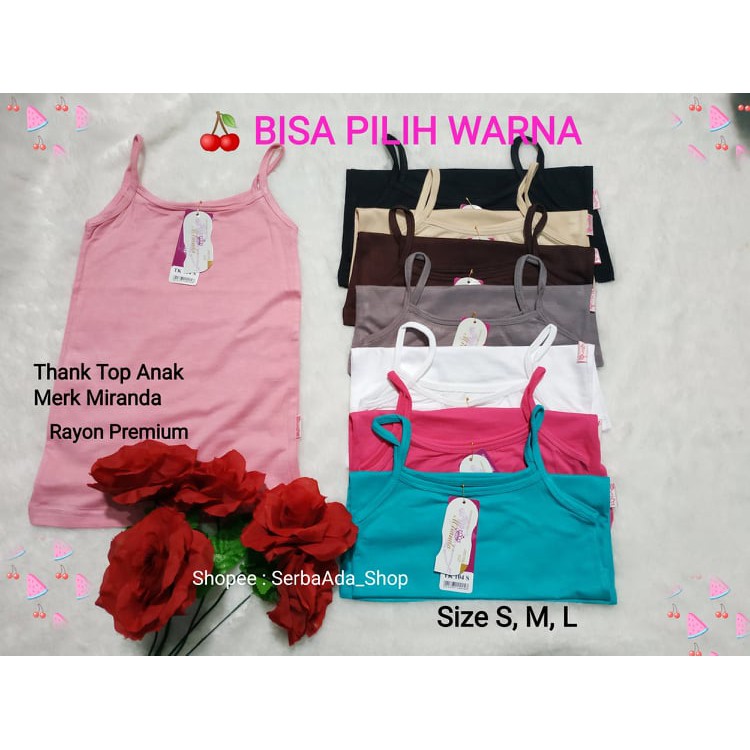 Thank Top Anak Merk Miranda 104 Size S - L