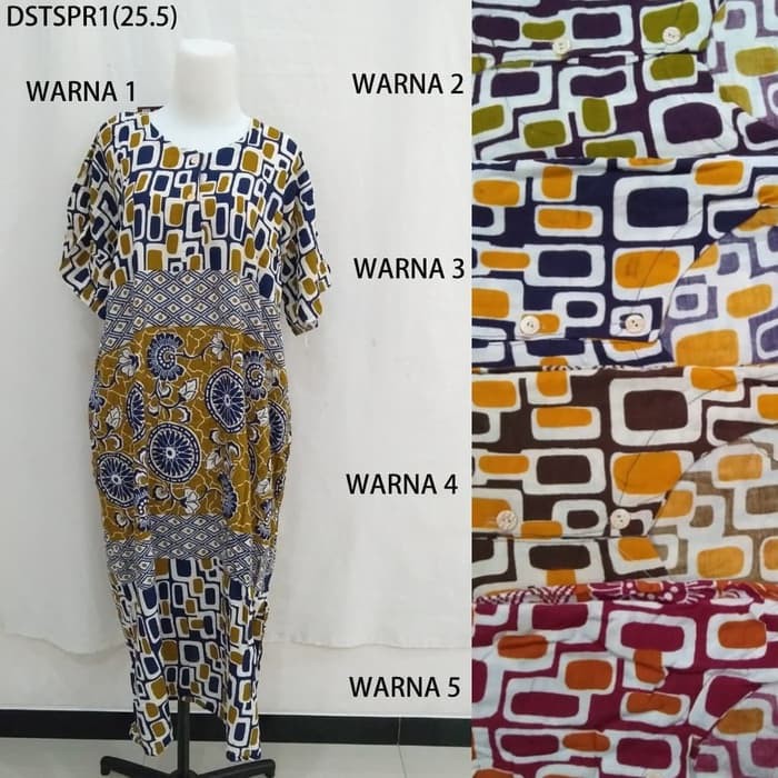 Daster Baju Tidur Jumbo Super Batik Pekalongan 1