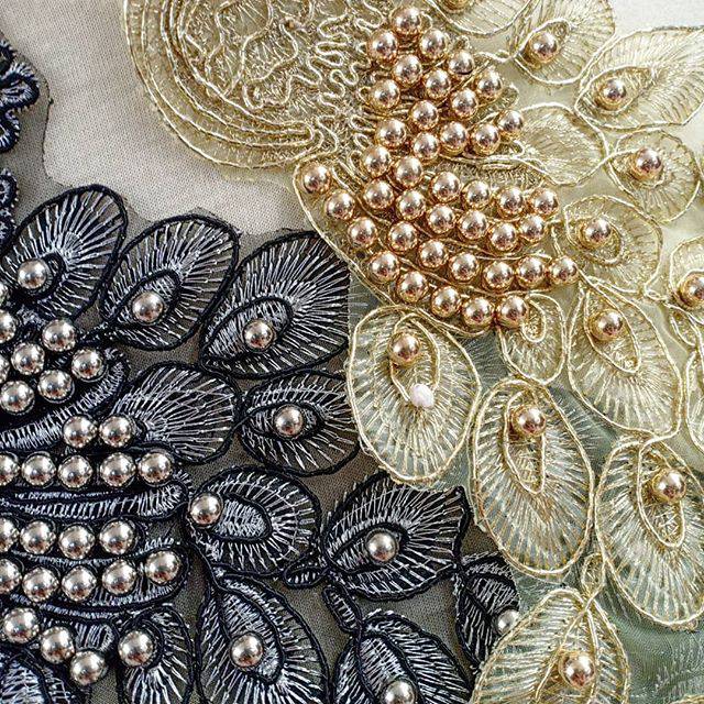 Bordir burung merak 30cm /aplikasi bordir burung