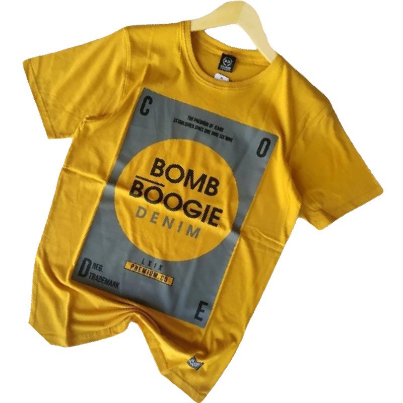 PROMO KAOS BOOMBOGIE ORIGINAL / BAJU KAOS PRIA LENGAN PENDEK