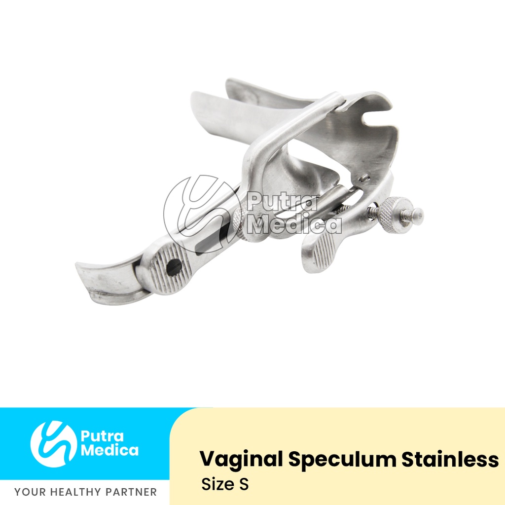 Vaginal Speculum Stainless Steel - S / Cocor Bebek / Spekulum