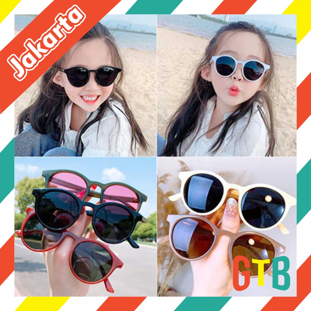 ❤️GTB❤️ Kacamata Anak 6682 Unisex Fashion Anak Kaca Mata Hitam High Quality Kids Sunglasses Kaca Mata Murah Import G018