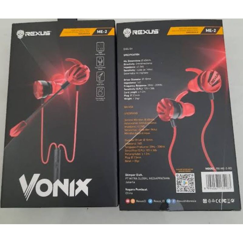rexus vonix