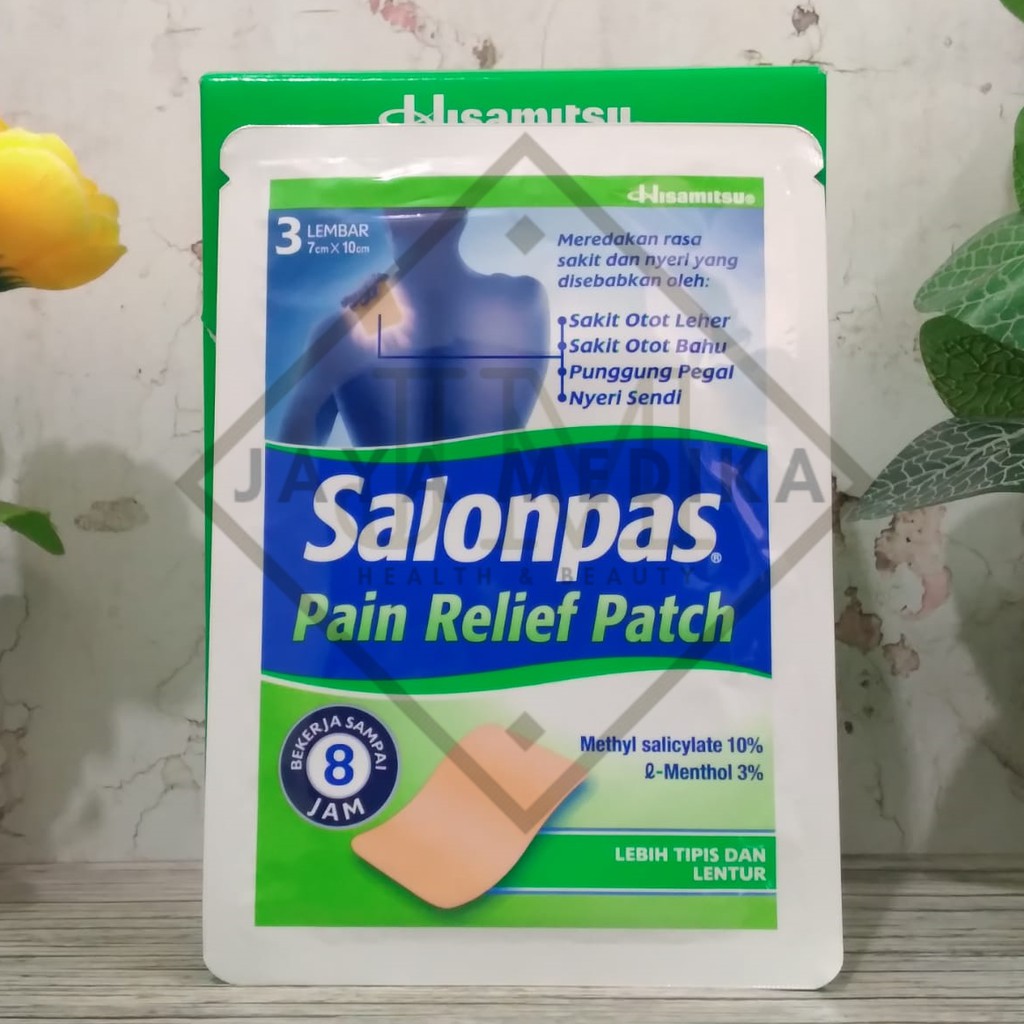 Salonpas Pain Relief Patch Isi 3 Lembar