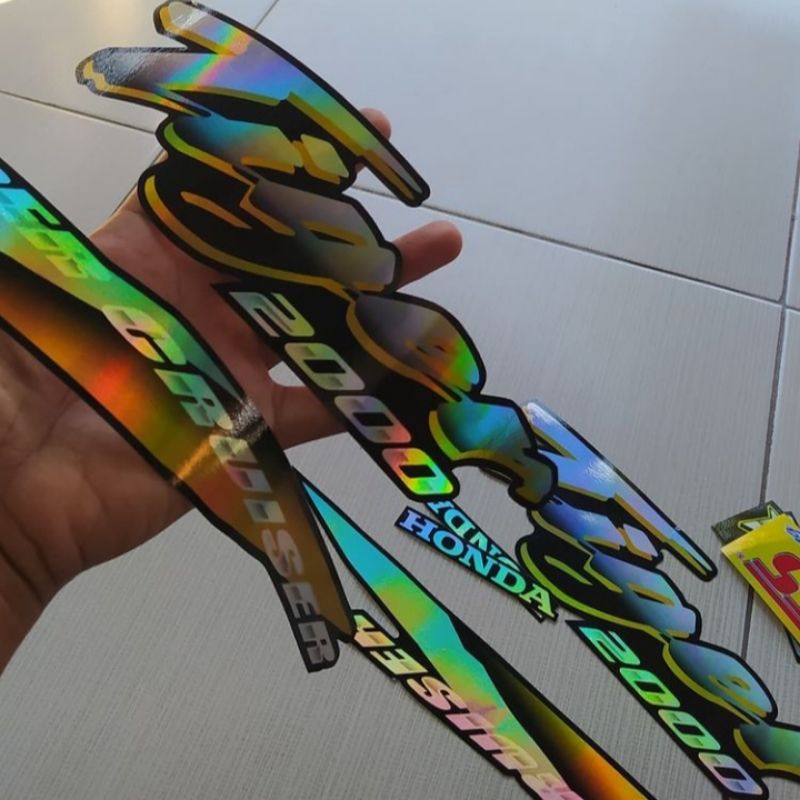 striping tilam hologram - striping tiger lama hologram - striping tiger 2000 hologram