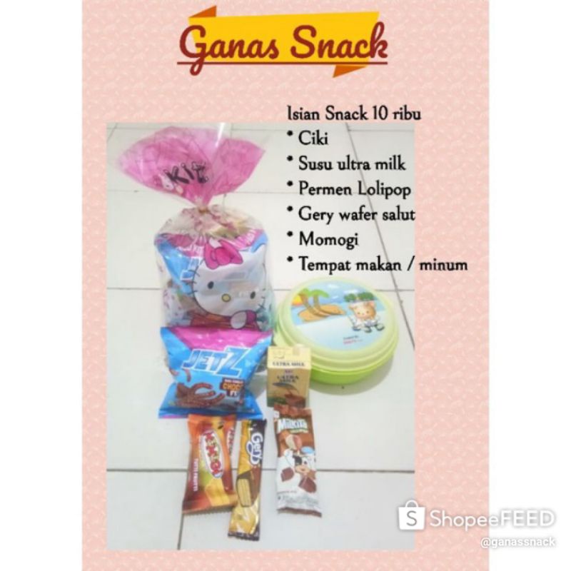 

paket Snack ulang tahun anak