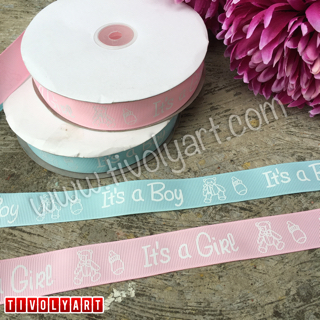 

Pita Grosgrain It's Boy / Girl uk. 1" (2-5cm) Termurah