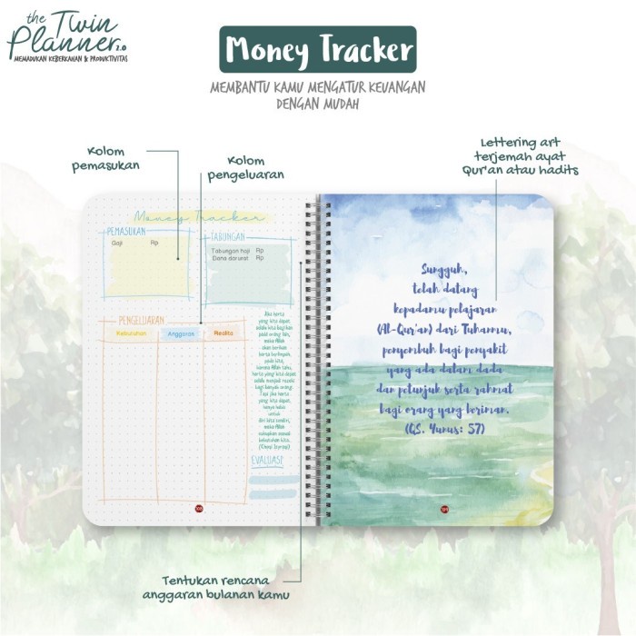 

Hadir Buku Agenda Twin Planner (Penerbit Aqwam) Trendi