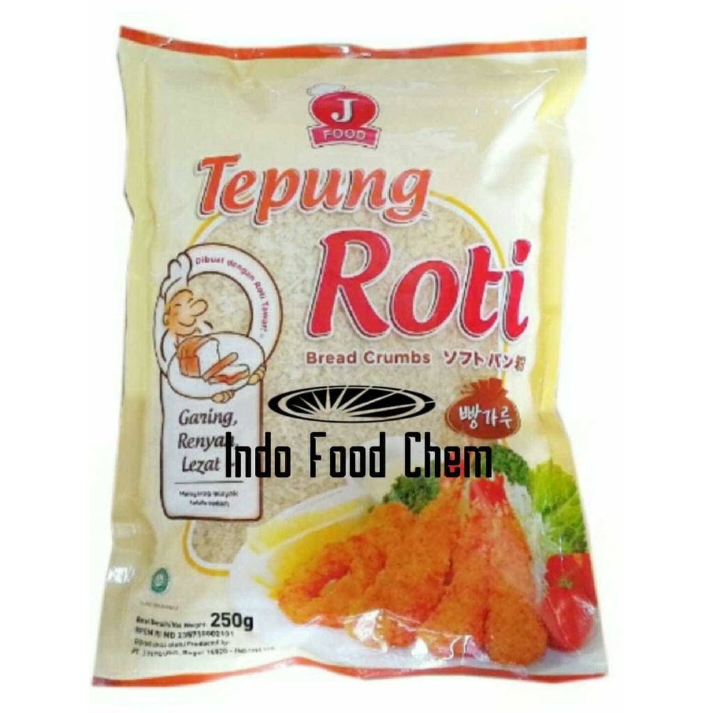 

Tepung Roti Putih 250gr Bread Crumps Plain