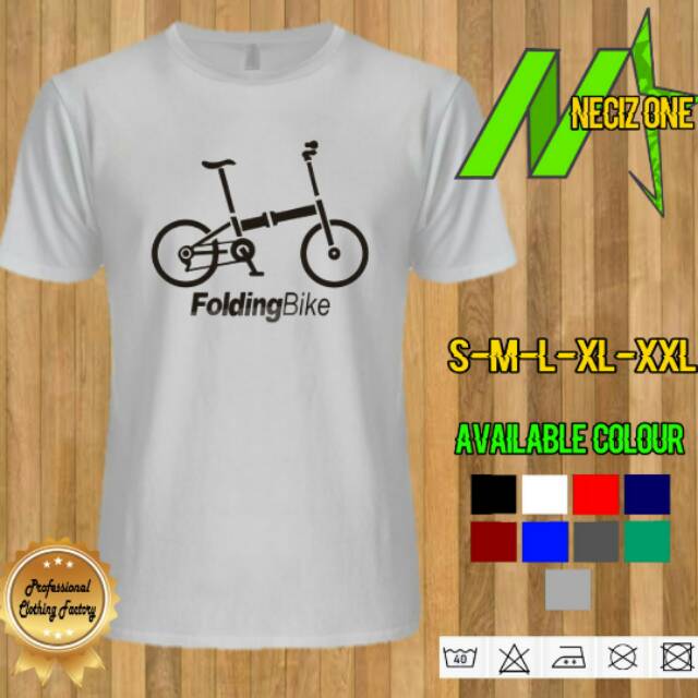 Kaos Sepeda lipat
