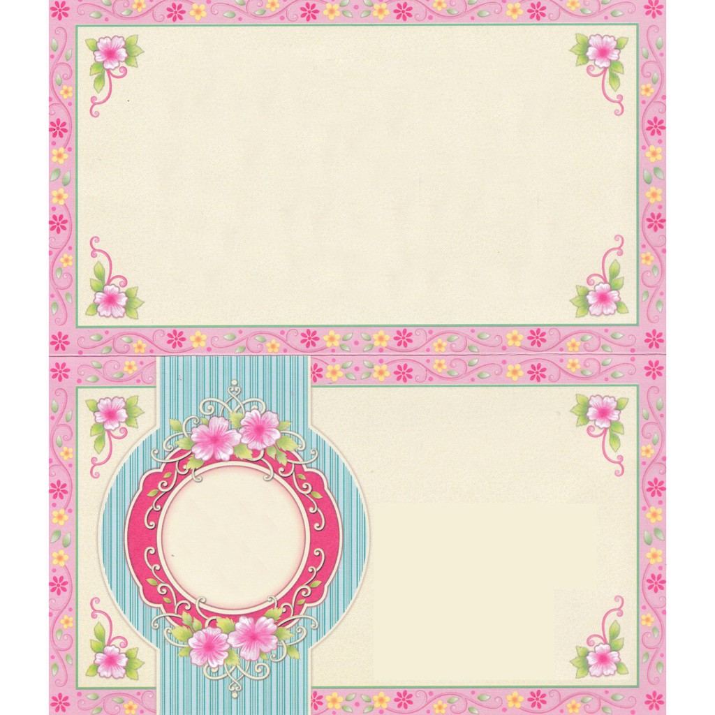 Blangko Undangan Erba 2502 Murah 1 Set