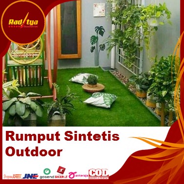 Rumput Hias Taman Ukuran 200x200 Jenis Swiss Buat Outdoor Anti Air Dari Raditya Desain Art