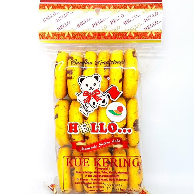 

Favorit] Hello Kue Kering 220Gr | Aneka Cookies Oleh Lebaran Natal Enak Murah