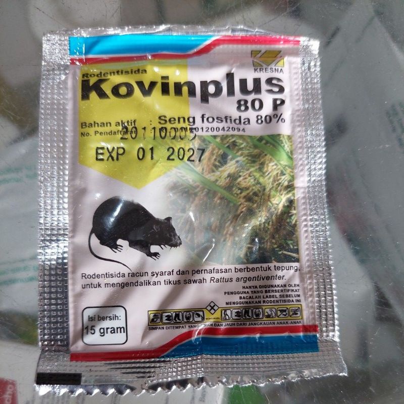 Rodentisida Kovinplus 80 P