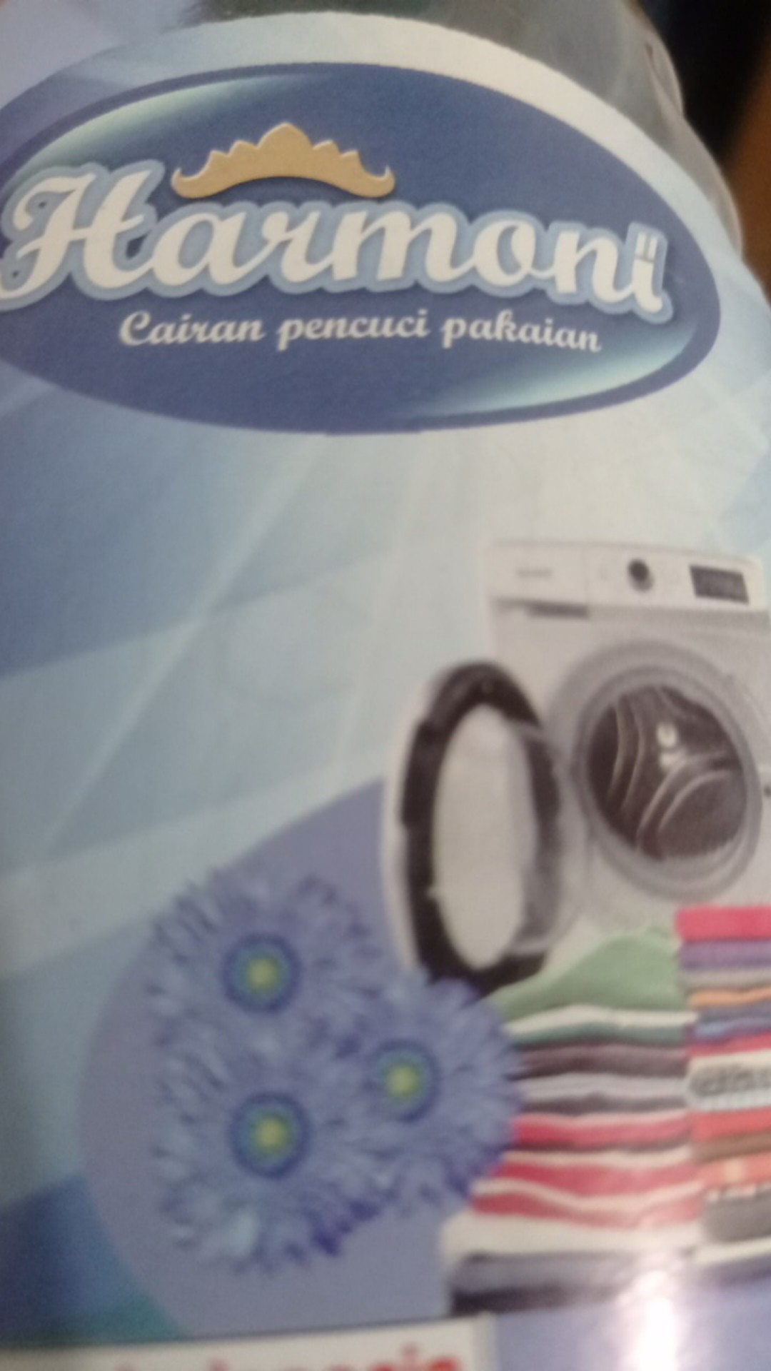 Sabun Harmoni Cuci Baju Dan Pakaian, Dengan Kandungan Pembersih Tinggi Efektif Menghilangkan Noda