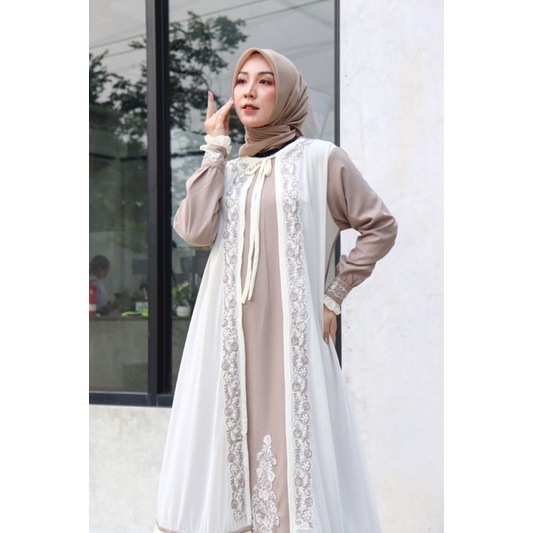 GAMIS FLOWY DRES BY FADINDA GAMIS TANAH ABANG // GAMIS MUSLIM