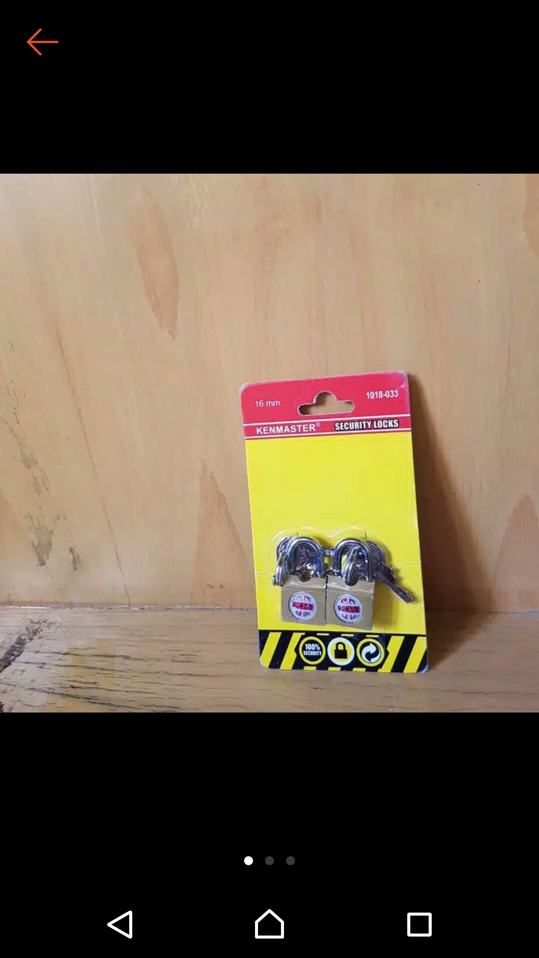 Kenmaster Gembok Set 16 Mm 2 Pcs - Security Locks 16mm Isi 2pcs