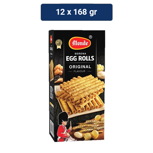 Monde Serena Egg Roll Original 168g x 12 (1 Karton)