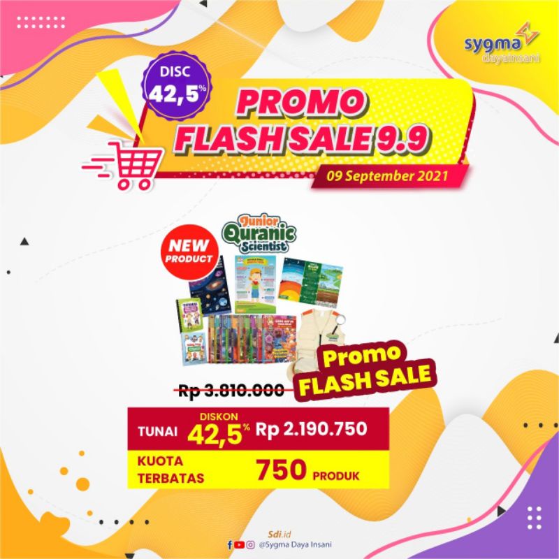 Promo 9-9-2021 Buku Premium Sygma Daya Insani SAINSQU