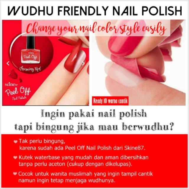 WUDHU FRIENDLY NAIL POLISH