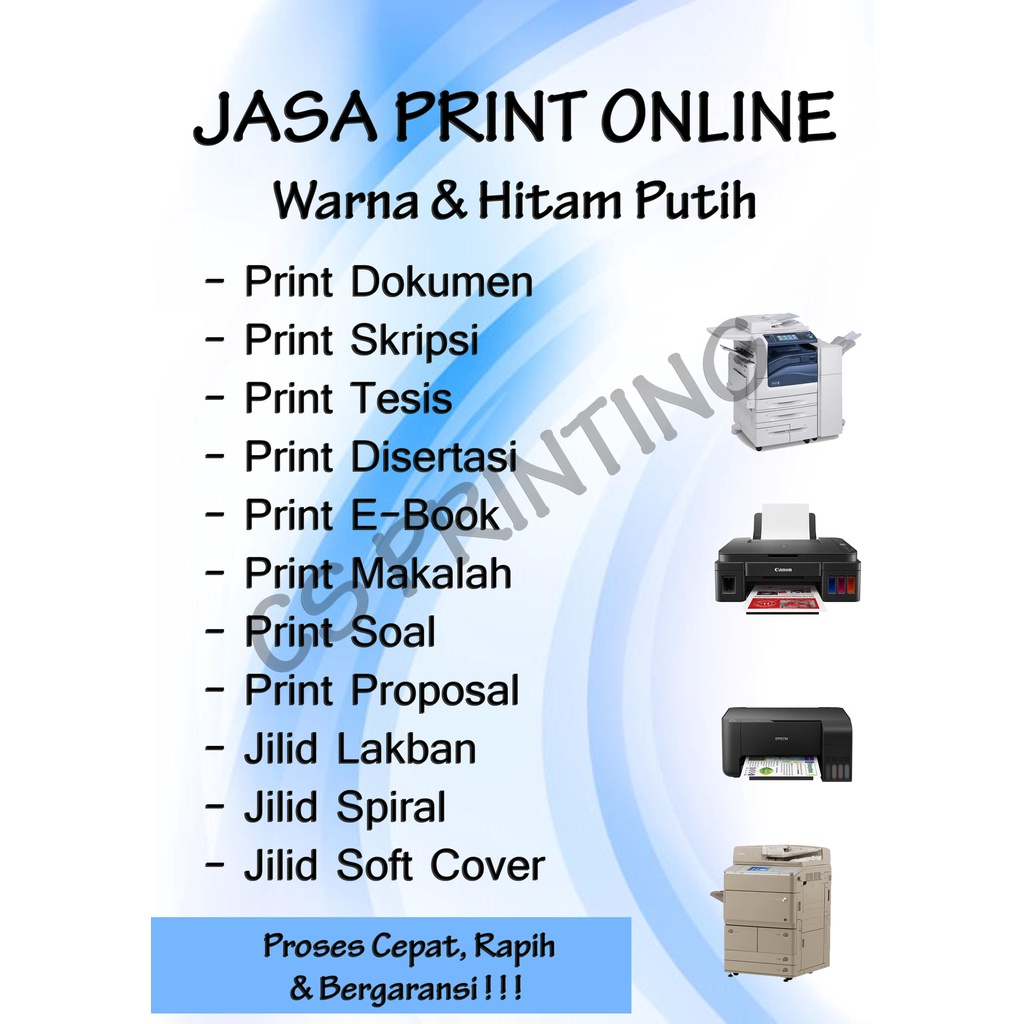 

JASA PRINT A3 HVS 80 GSM