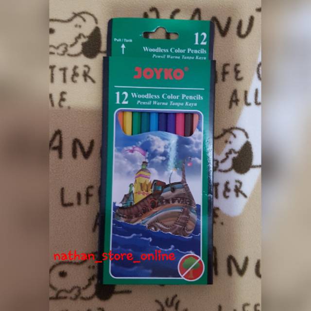 

Pensil Warna Joyko isi 12 (panjang)