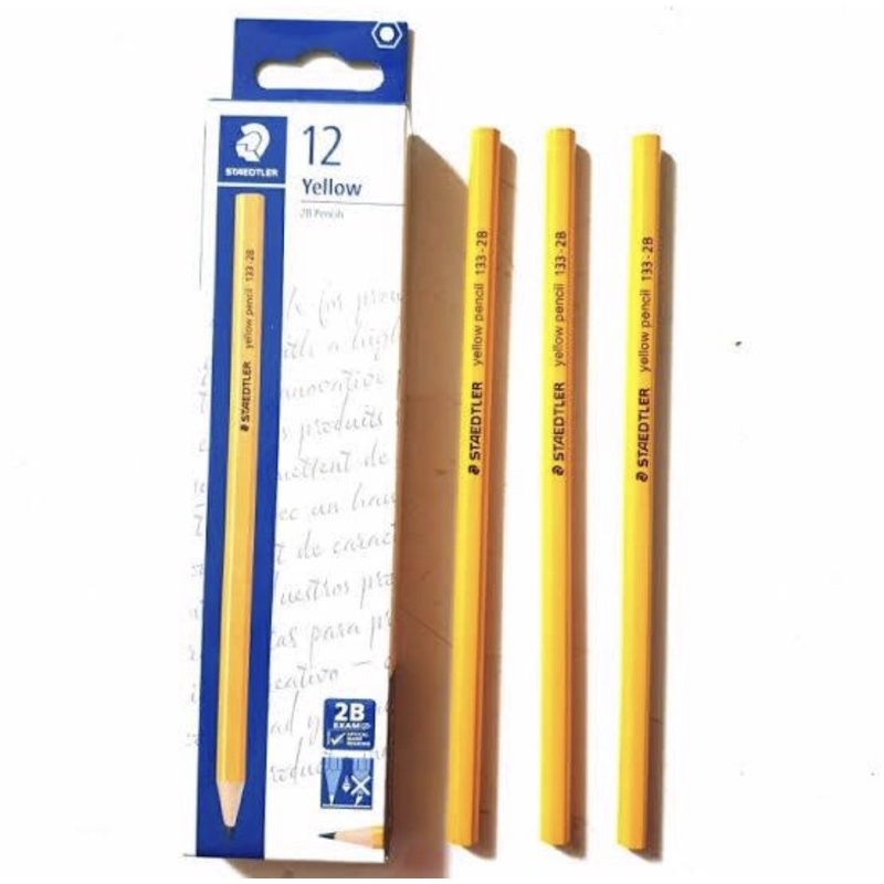

PENSIL MEREK STADLER 2B YELLOW 133-2B ( Isi 12 biji )