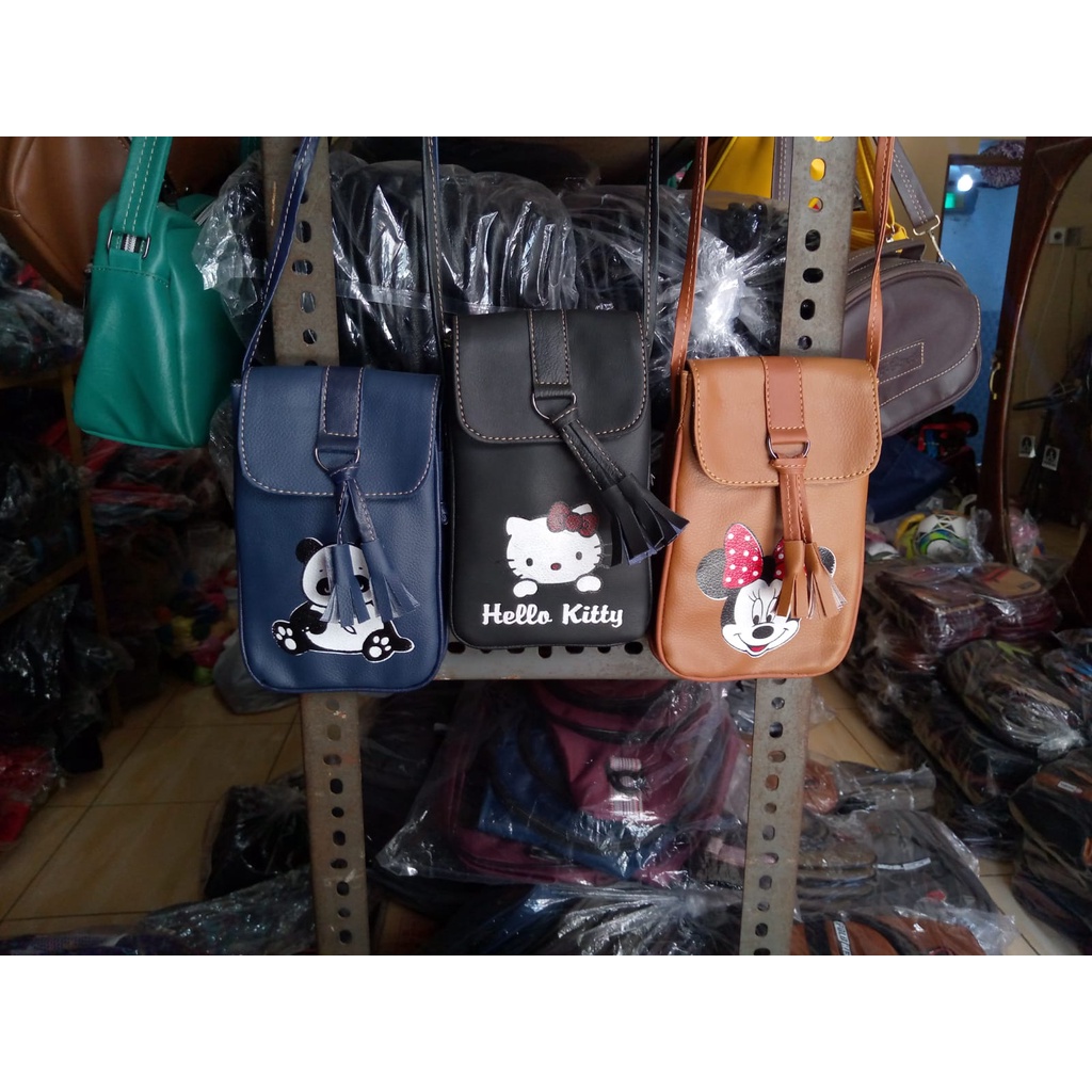 COD Tas Selempang Cewek Lucu Murah // Tas HP Wanita // Tas Sling Phone Wanita // Tas Terbaru Wanita
