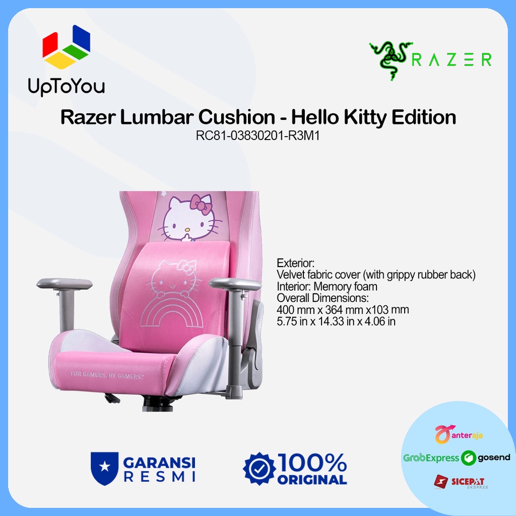 Razer Lumbar Cushion - Hello Kitty and Friends Edition