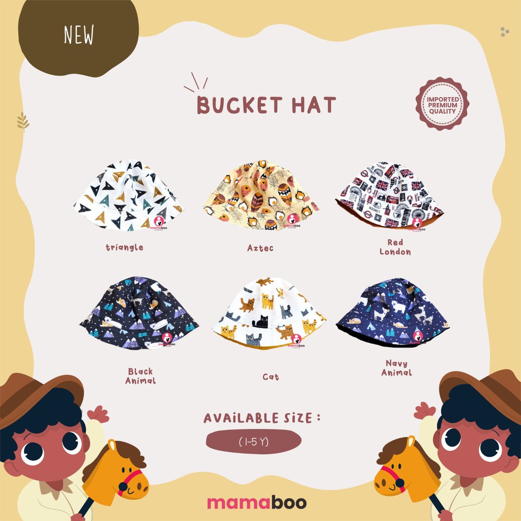 Baby Hat - Anak Dan Bayi Motif