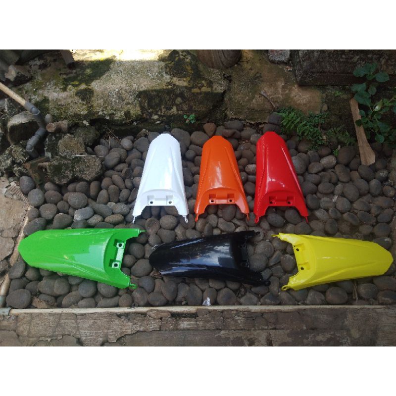 SPAKBOR BELAKANG KLX BF SLEBOR BELAKANG KLX BF REAR FENDER KLX BF COVER BODY SET SAYAP JOK SAYAP TAN