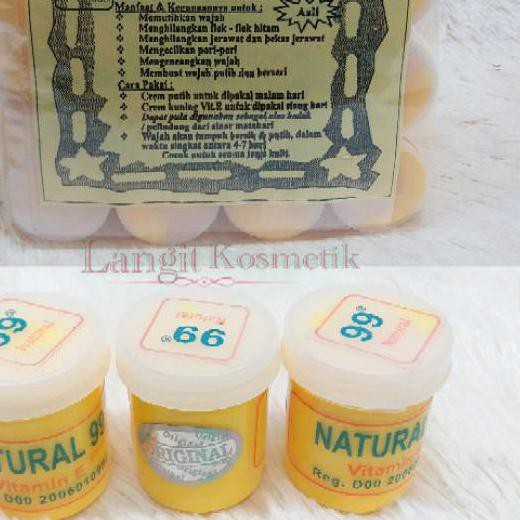 ☇ CREAM SIANG NATURAL 99 ORI LUSINAN ❊