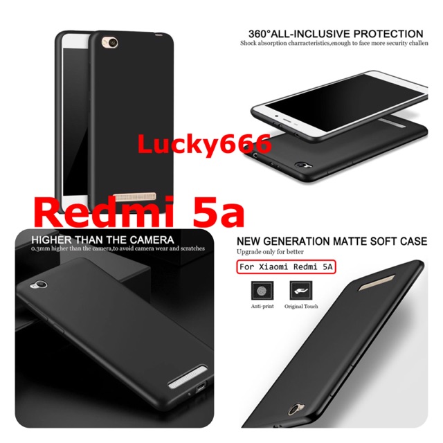 Soft case polos redmi 5a silikon matte xiaomi redmi 5a